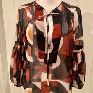 Olivia Palermo's Chelsea28 Sheer Blouse